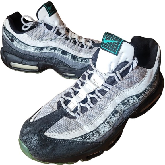 Nike Other - Nike Air Max 95 OG Day of the Dead Gray Green CT1139-001 Mens Size 11.5